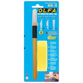 OLFA 筆刀AK-4型 專業精密型筆刀-可替換型