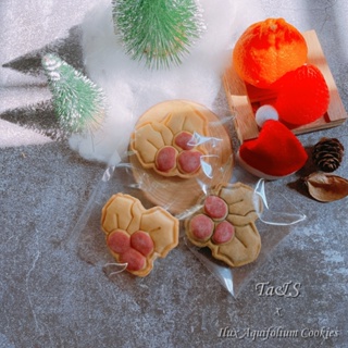 【Ta&S】 冬青餅乾 Ilux Aquifolium Cookies § 聖誕節§ ４入單裝／８入盒裝 軟質餅乾
