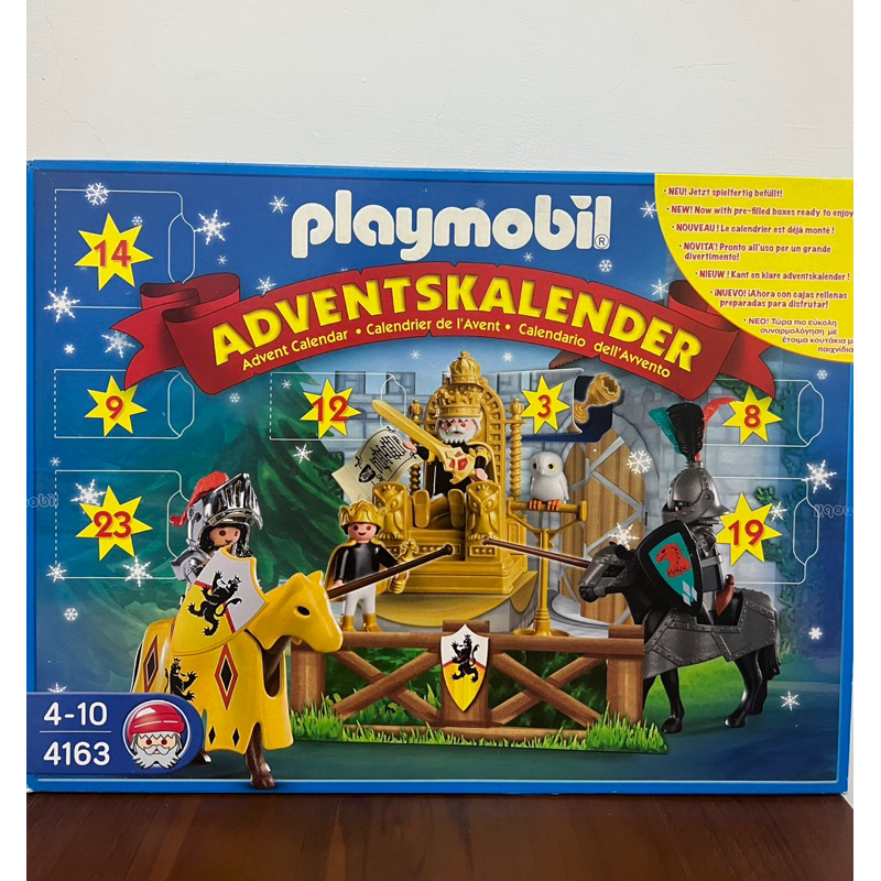 Playmobil 摩比如新絕版盒裝4163降臨曆系列盒組