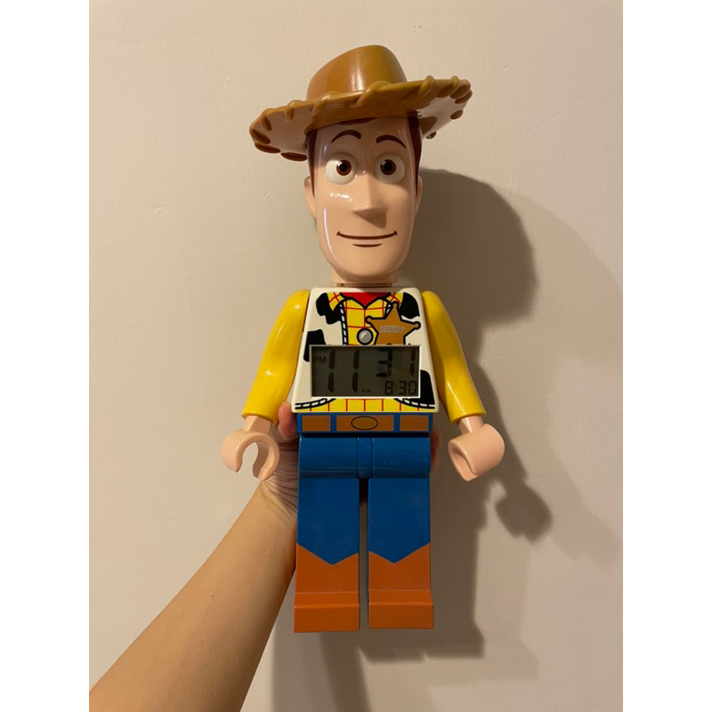 樂高 LEGO 已絕版 電子鐘 收藏品 玩具總動員 Toy Story 胡迪 時鐘 鬧鐘