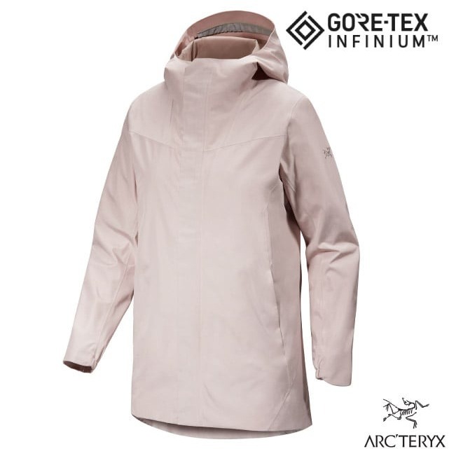 【ARCTERYX 始祖鳥】送》女 款防風防潑透氣連帽外套 軟殼夾克 風衣 大衣 衝鋒衣_X000007300