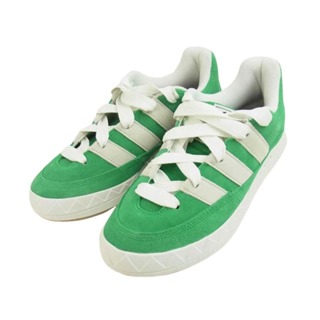 ADIDAS 休閒鞋 Adimatic 男鞋 白 綠 麂皮 復古板鞋 愛迪達 零碼 尺寸US7.5 GZ6202