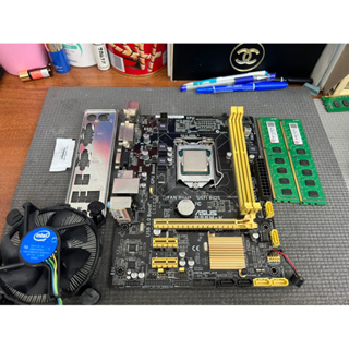 《出清大特價》華碩 B85M-K主機板+CPU I5 4460+銅扇+擋板 1150腳位