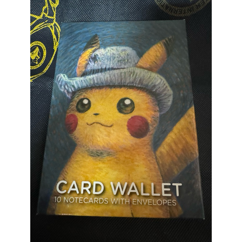 梵谷皮卡丘  梵高寶可夢 卡片冊 正品 Pokemon X Van Gogh 現貨
