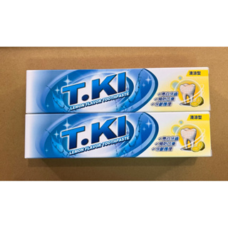 【買一送一 總共260g】現貨 TKI T.KI 亮白牙膏 130g+130g