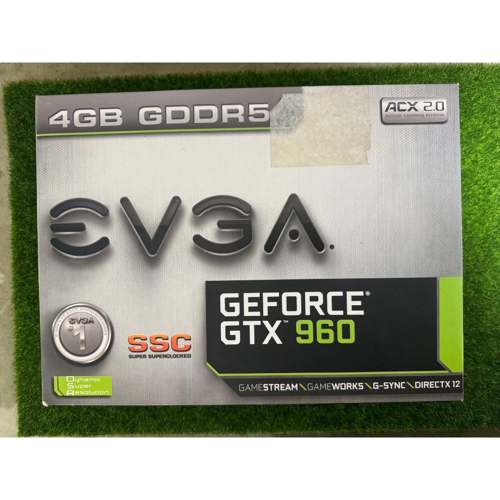 EVGA GTX960 顯示卡空盒 04G-P4-3967-KR
