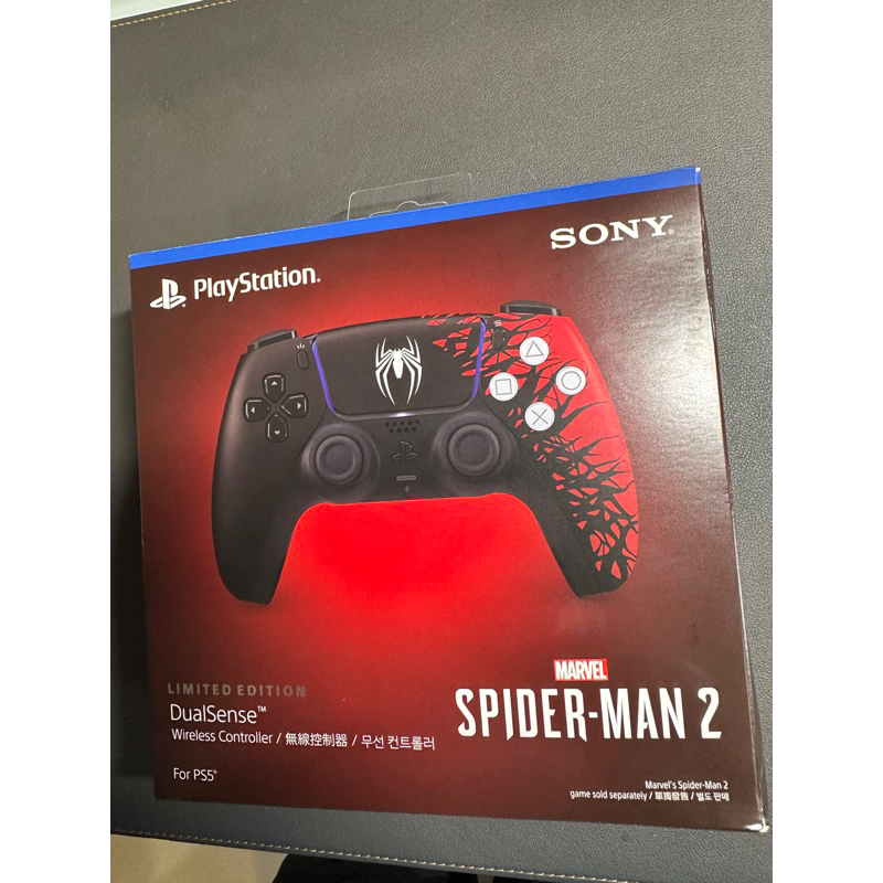 PS5 蜘蛛人控制器 手把 （空盒）