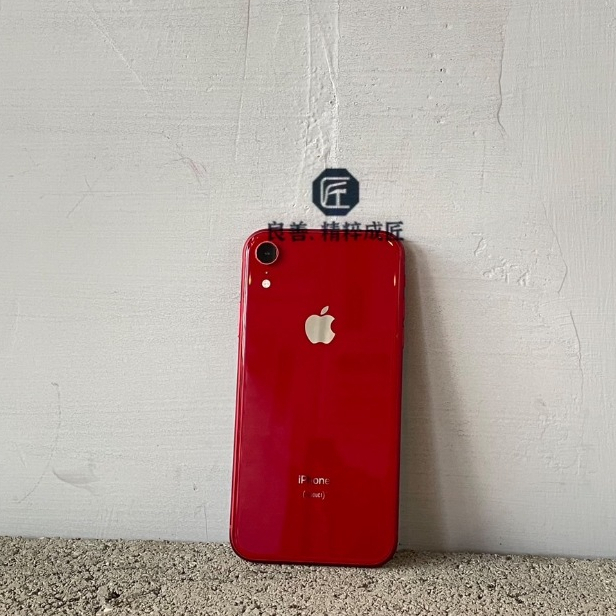 《良匠通訊》APPLE IPHONE XR 256G 6.1吋 紅無盒 (二手）中古機 公務機 外送機