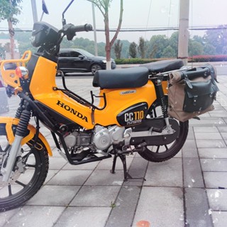 Cross Cub 110側馬鞍包 適用於 本田 CC110改裝篷布馬鞍包 CUB110 馬鞍包組 CC110側包
