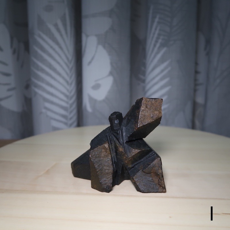 石雕大師 蘇瑞鹿作品 舞動太極☯️ 小品件 線香座 擺飾