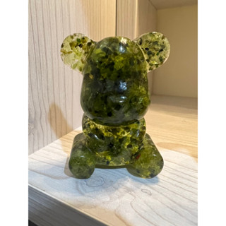 《mini熊～世界》🐻天然水晶碎石🐻小熊擺件🐻
