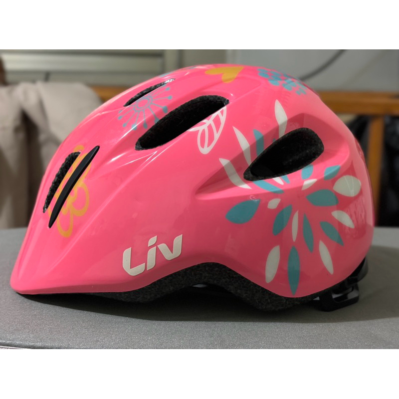 [二手］捷安特 LNEW Liv LENA+ Mips 含防蟲網 兒童 安全帽 自行車/通勤車/童車