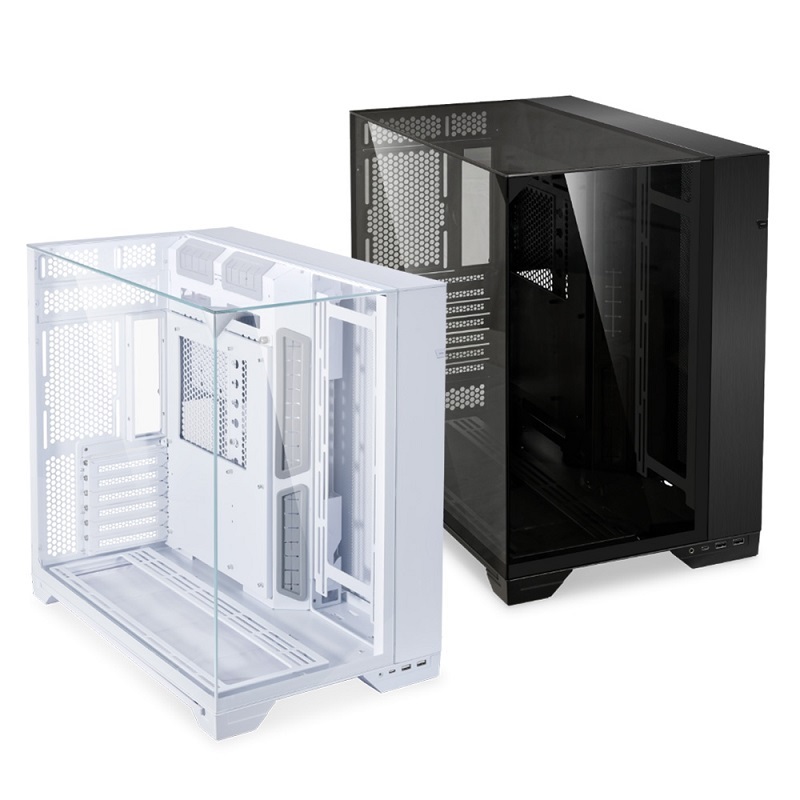 米特3C數位–LIANLI 聯力 O11 VISION 鋼化玻璃機殼 白色/PC-O11DW 黑色/PC-O11DX