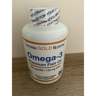 現貨California Gold Nutrition, Omega-3 優質魚油100 粒