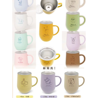 現貨 日本 吉伊卡哇 寶可夢 Pokémon 不銹鋼 杯子 馬克杯 保溫杯 皮卡丘 伊布 咚咚鼠 兔兔 小桃