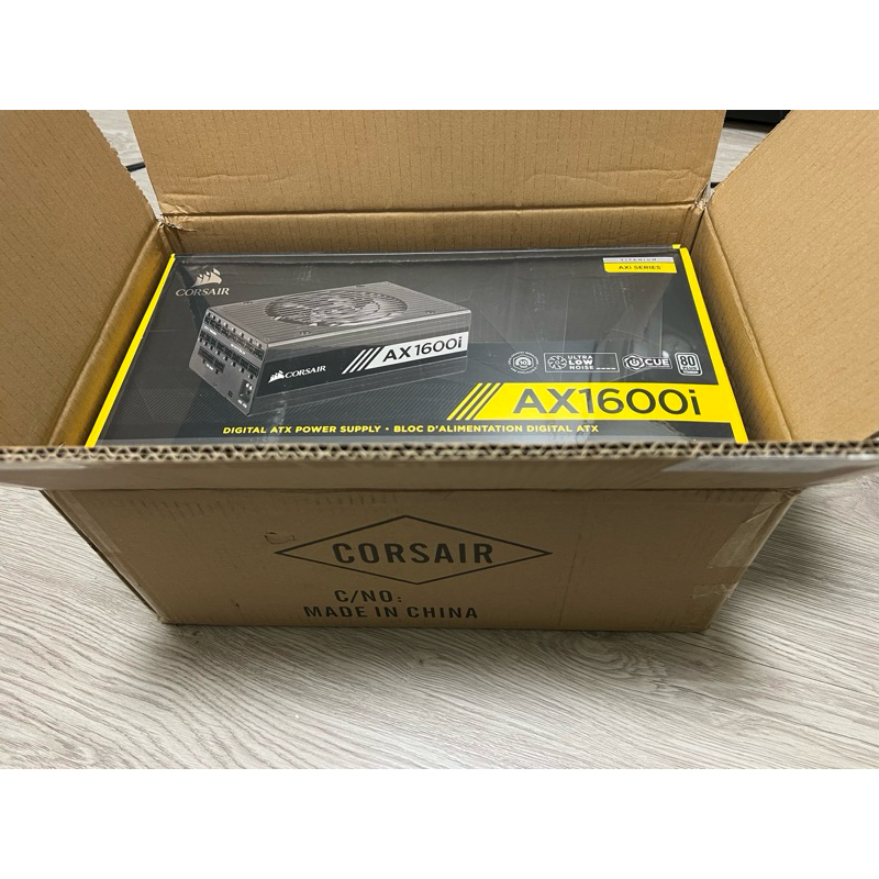 Corsair Power AX1600i 電源供應器 1600w 海盜船 全新