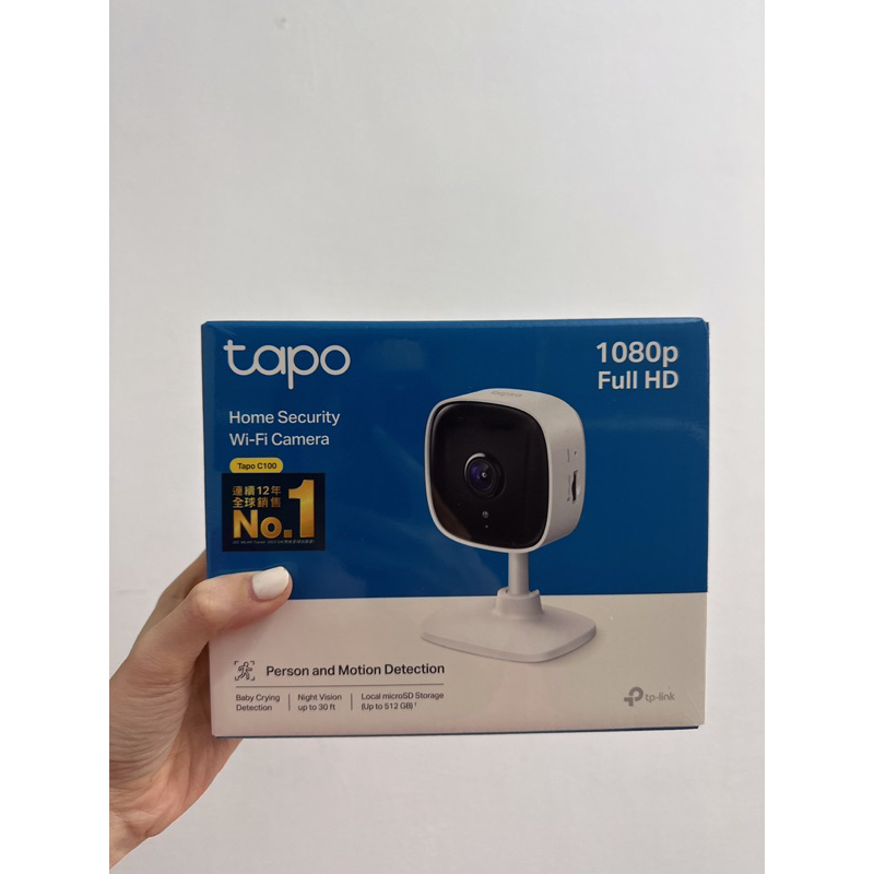 Tapo TP-Link Tapo C100 WiFi無線網路攝影機 寵物監視器