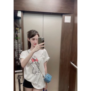 【LUV LUV自訂】❣️獨家訂製No.38兔子🐰LUV品牌TEE 短版 長版 上衣 兔子 T恤 兔兔 可愛 卡通上衣