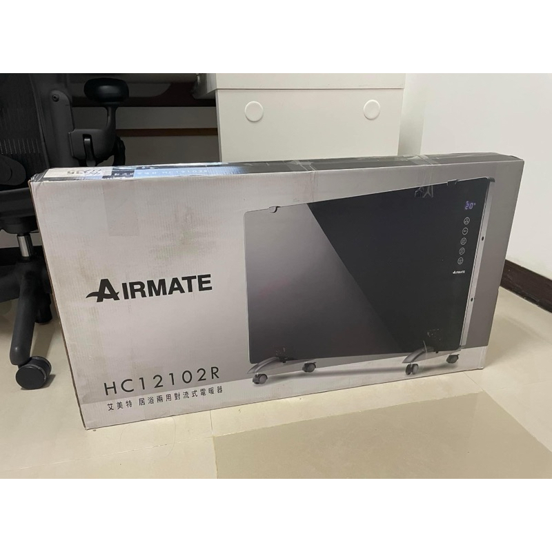 AIRMATE 艾美特 居浴兩用對流式電暖器HC12102R