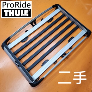【台灣黑熊】瑞典 THULE Trail 824 鋁合金行李盤 160x100xH18cm／二手、二手、二手