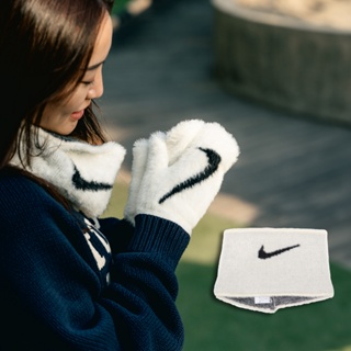 Nike 圍脖 Plush Knit 男女款 白 頸套 毛絨 針織 毛毛【ACS】 N100886911-0OS