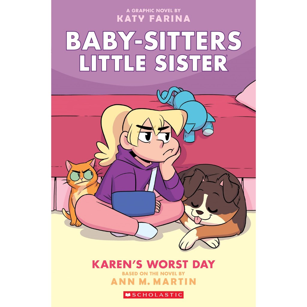 Baby-Sitters Little Sister #3 (A Graphic Novel) Karen's Worst Day/ Ann M. Martin  文鶴書店 Crane Publishing