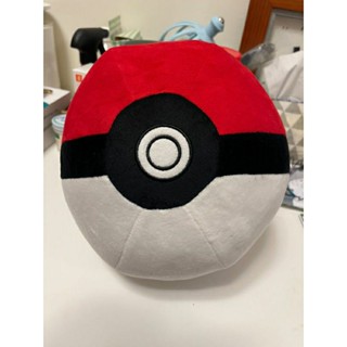 [二手]精靈球 抱枕 神奇寶貝 娃娃 寶可夢 玩偶 Pokemon 靠枕 約22cm 靠墊 靠腰 3吋 吊飾