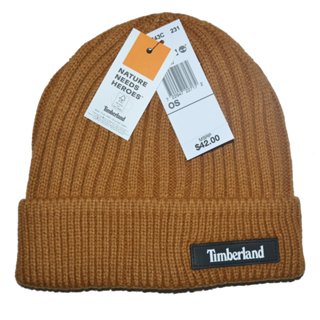 Timberland小麥色 毛帽 針織帽 男女適合 雙層 輕柔 厚實 保暖 T100843C