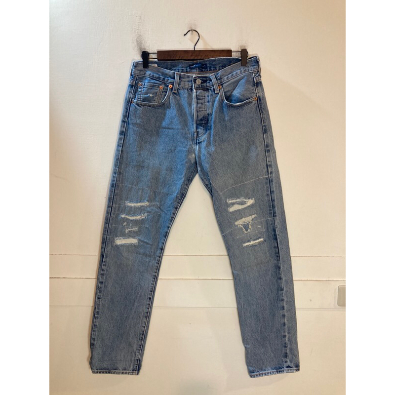 Levi’s Levis LMC 501 ST 破壞 補丁 大E 赤耳 30（28894 0119）