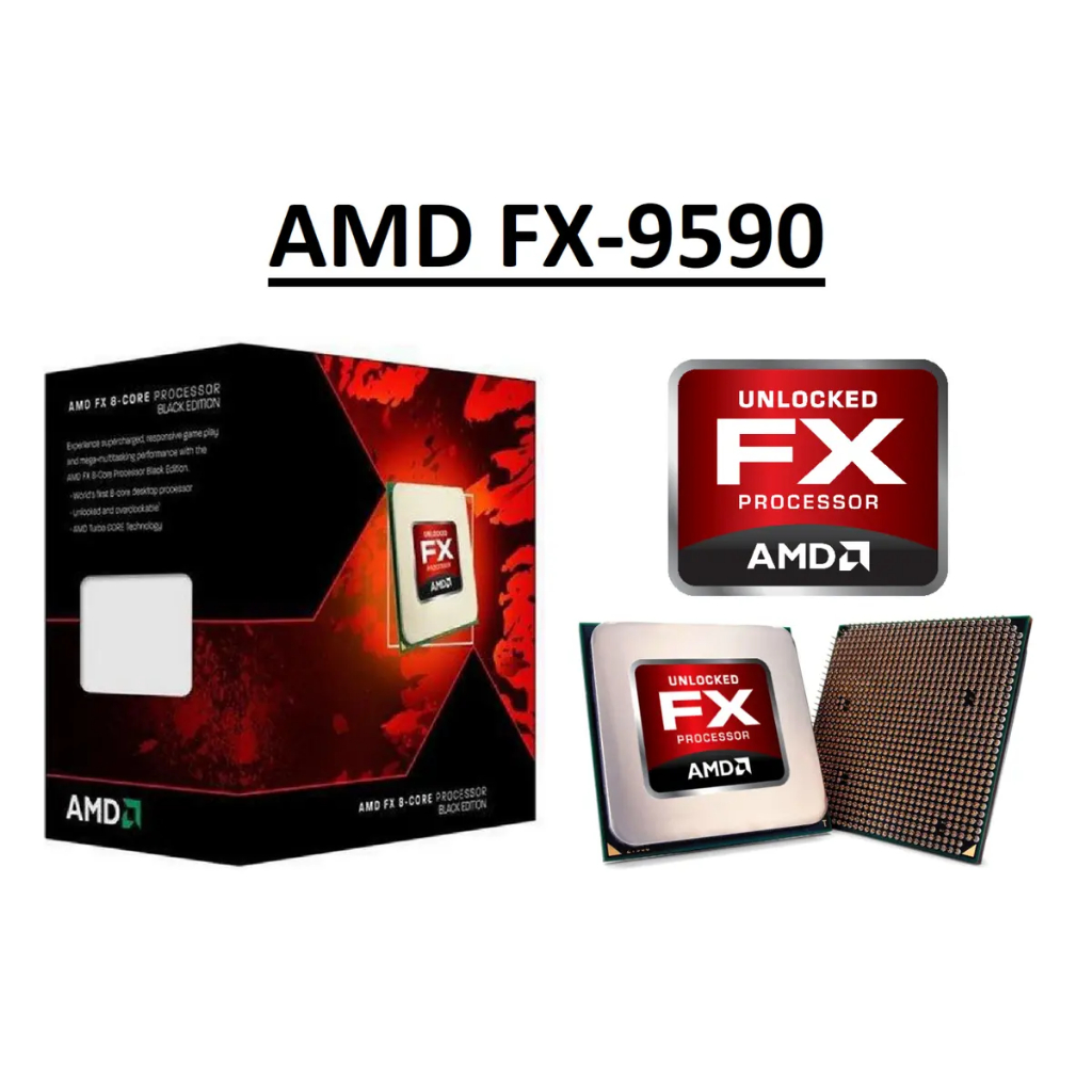 AMD  FX-9590/4.7GHz/八核心CPU/AM3+ 最強打樁機