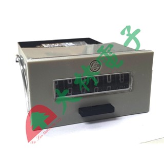 【 大林電子 】 URACON 機械式計數器 LFC-6S DC24V / AC110V / AC220V 附固定勾