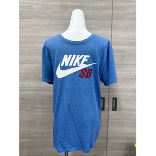 男版 Nike DRI-FIT 短袖 藍色 M (二手商品)