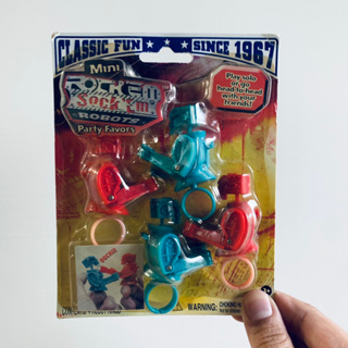 TARA TOY Mini Rock’em Sock’em Robot 拳擊 機器人 指上玩具 吊卡玩具 玩具總動員