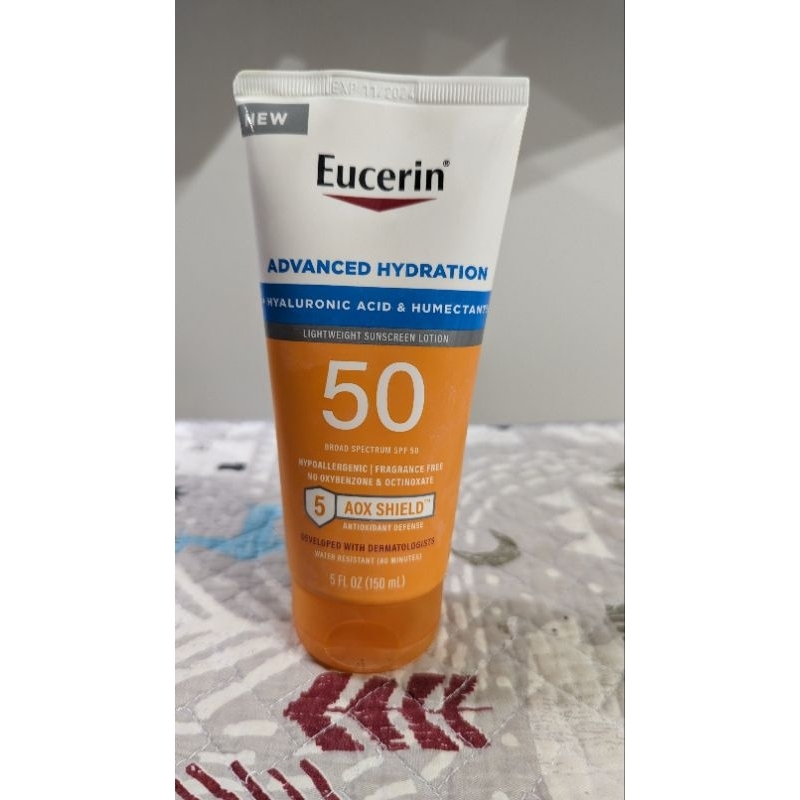 [二手]Eucerin保濕防曬乳液