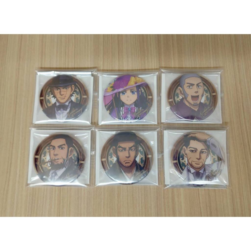 黃金神威 西裝系列 徽章 杉元 阿席莉帕 白石 奇羅藍克 谷垣 尾形