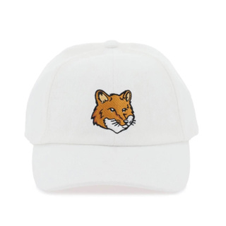 MAISON KITSUNE Fox Head 小狐狸頭 帽子 棒球帽 白色