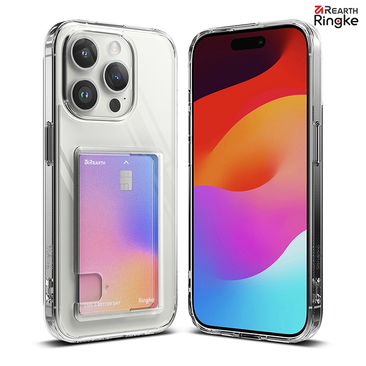 iPhone 15 Pro Max Plus 韓國 Ringke Fusion Card 卡片收納防撞手機保護殼 免運