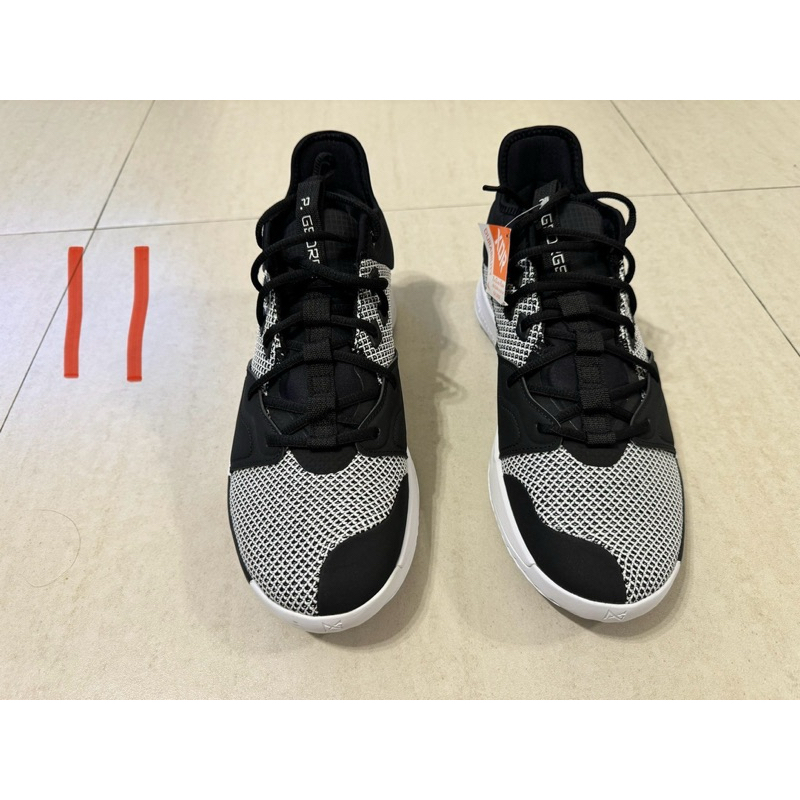 NIKE PG 3 EP PAUL GEORGE 黑 白 灰 籃球鞋