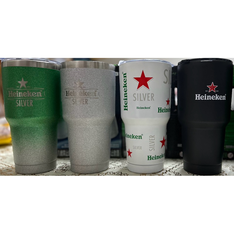 海尼根SILVER星霸杯 冰霸杯（消光黑、星霸杯銀、繽紛白、星辰綠）