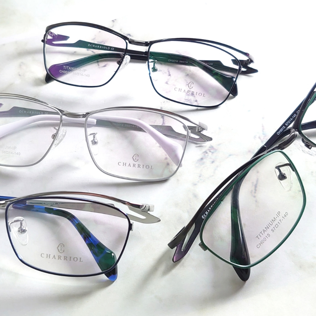 麗睛眼鏡【CHARRIOL 夏利豪】CH0014 CH0015 瑞士一線精品品牌 純鈦鏡架 β鈦鏡框 純鈦眼鏡