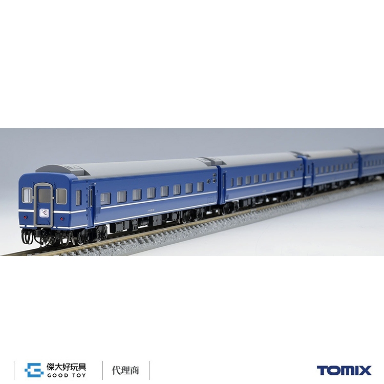 TOMIX 98802 國鐵 24系25-100形 特急寢台客車 隼號 (7輛) (無動力車)