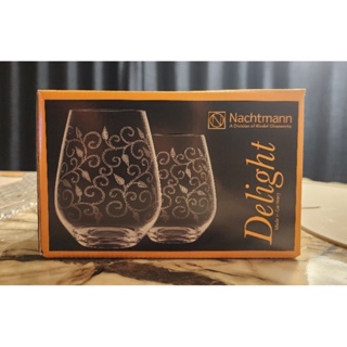全新德國Nachtmann水晶 2入酒杯/果汁杯/水杯 2盒4入ㄧ組