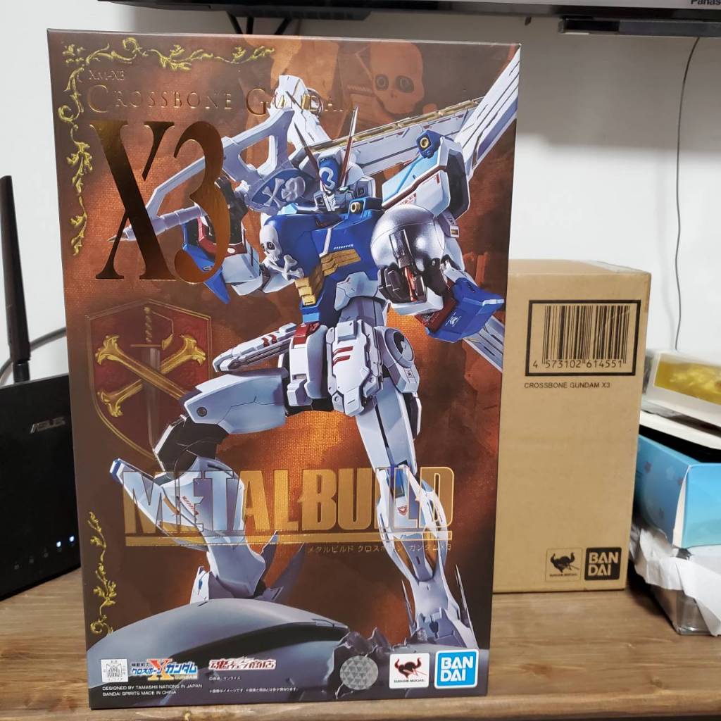 限jeffxxxx下單 全新 METAL BUILD MB 骷髏鋼彈 X3 非全覆式裝甲 FULL CLOTH X1FC