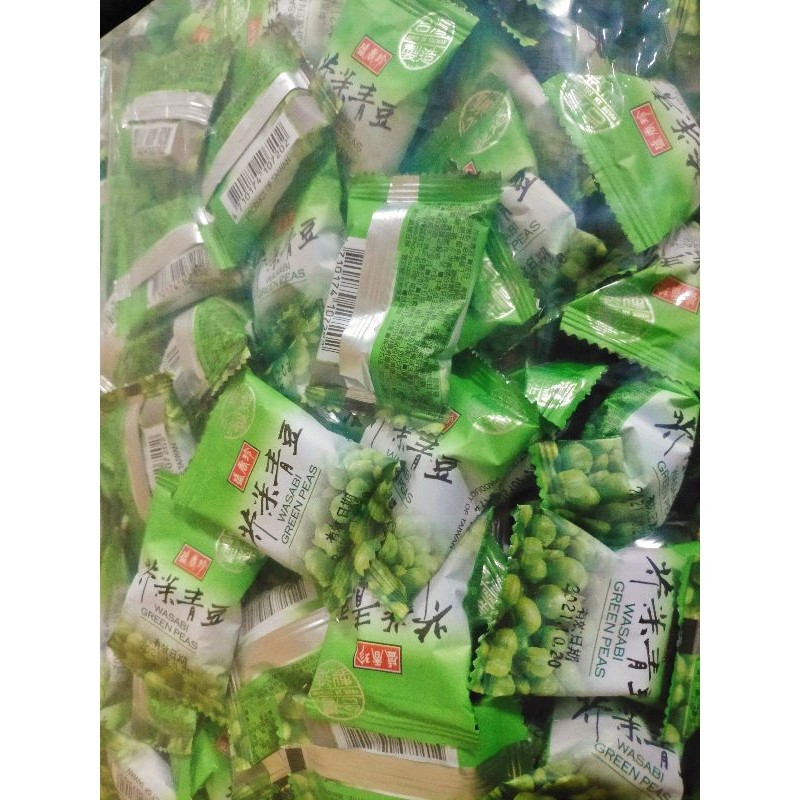 《明軒》盛香珍蒜香青豆 芥末青豆300g/85元 600g/165元 1000g/260元