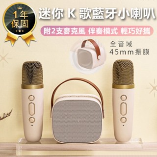 【KINYO 藍芽K歌小音箱 KY-2022】藍芽無線麥克風 藍芽喇叭 藍芽音響 行動KTV 行動K歌 無線藍芽音箱
