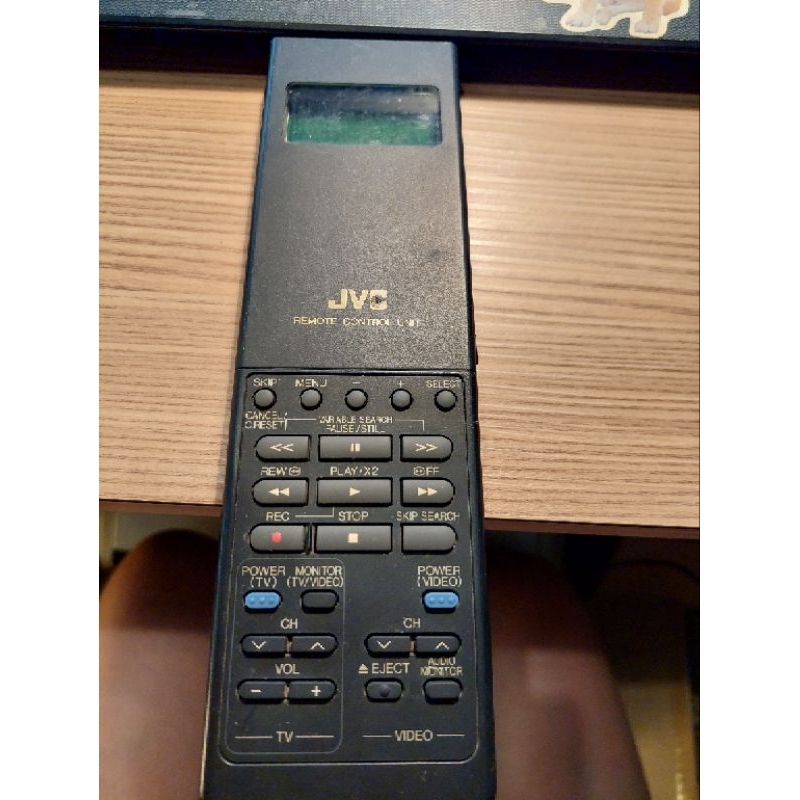 原廠JVC PQ10779 Flip Cover R6/AA/UM-3 VCR TV 遙控器HR-D840U