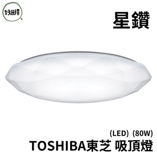 TOSHIBA東芝 星鑽 80W RGB LED 吸頂燈 適用10坪 調光調色 LEDTWRGB20-01S