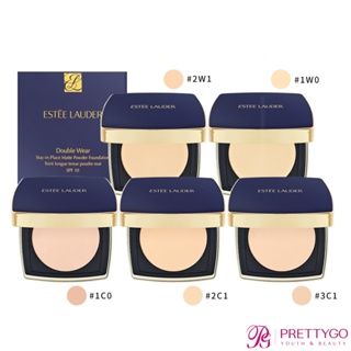 ESTEE LAUDER 雅詩蘭黛 粉持久輕透控油粉餅SPF10(12g)-#1W0 #2W1 #1C0 #2C1