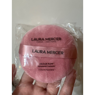 laura mercier 天鵝絨粉撲正貨尺寸 粉紅色 訂製天鵝絨粉撲 Velour puff
