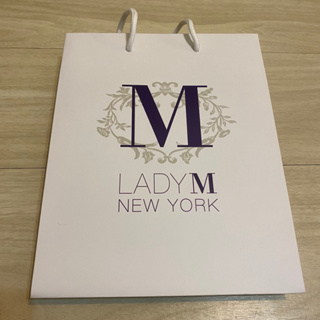 全新) Lady M NEW YORK手提袋 購物袋 紙袋 環保袋
